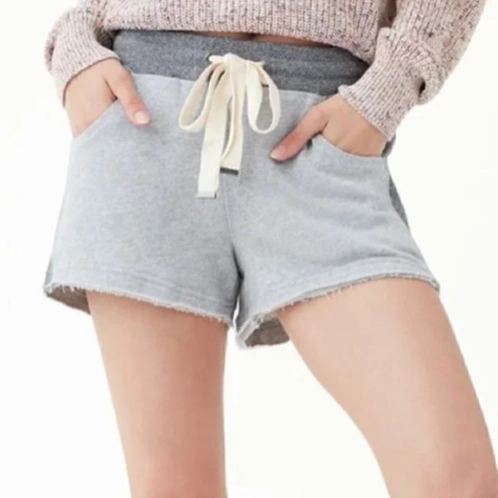 Splendid Barre Active Colorblock Shorts Size Medium